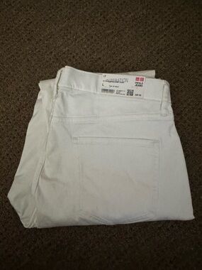 Uniqlo White Jeans